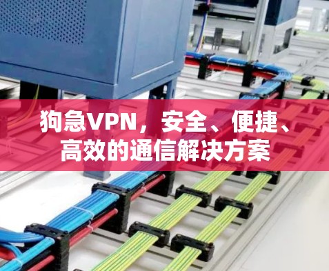 狗急VPN,安全、便捷、高效的通信解决方案