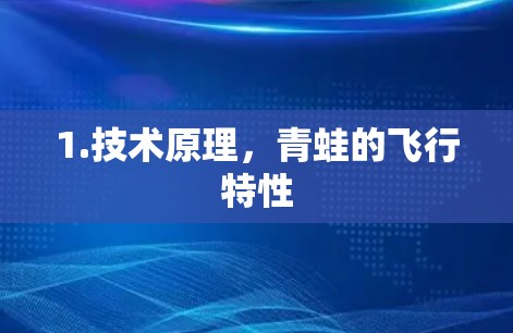 1.技术原理,青蛙的飞行特性