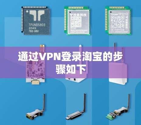 通过VPN登录淘宝的步骤如下 通过VPN登录淘宝的步骤如下