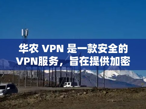华农 VPN 是一款安全的VPN服务,旨在提供加密、多端访问和安全设置的功能,帮助用户访问互联网时保持隐私和安全。以下是一些使用华农 VPN 的常用步骤和注意事项