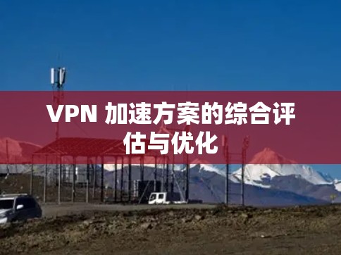 VPN 加速方案的综合评估与优化 VPN 加速方案的综合评估与优化