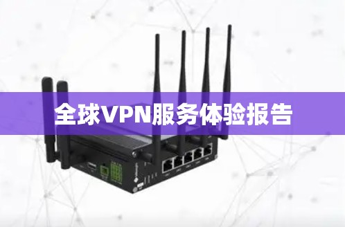 全球VPN服务体验报告 全球VPN服务体验报告
