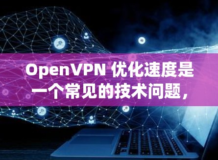OpenVPN 优化速度是一个常见的技术问题，尤其是在使用高速或高带宽的网络时，长时间的延迟可能会导致用户体验不佳。以下是几种常用的 OpenVPN 参数调整方法，帮助你优化速度